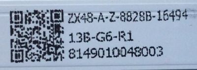 KIT DE LED'S PARA TV WESTINGHOUSE (10 PIEZAS) / NUMERO DE PARTE ZX48ZC332M05A0V0 / 8149010048003 / 136-G6-R1 /MODELO WD49FB1018 - Imagen 3